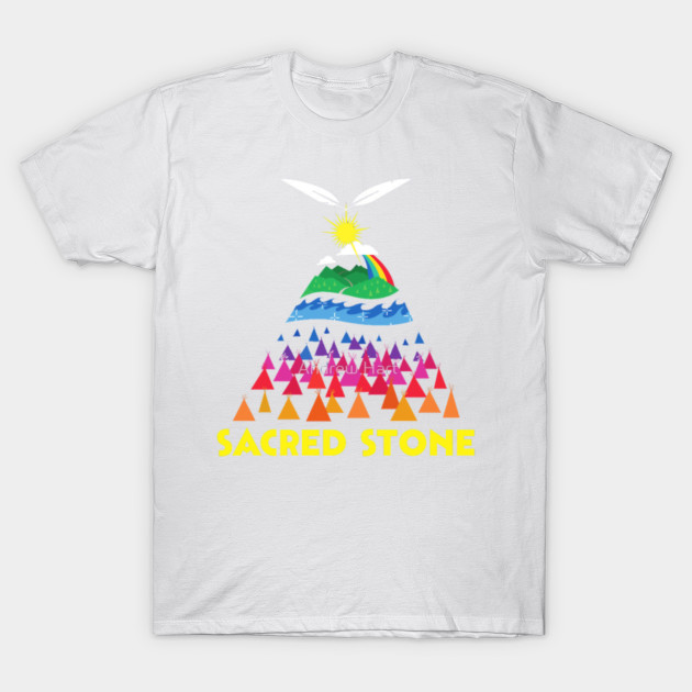 Rainbow Sacred Stone T-Shirt-TOZ